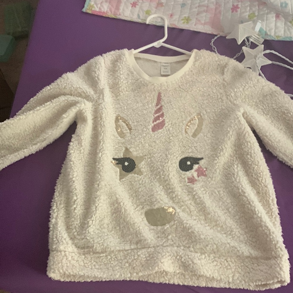 kids unicorn sweater
